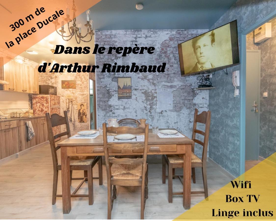 Chez Arthur Rimbaud Шарлевиль-Мезьер Экстерьер фото